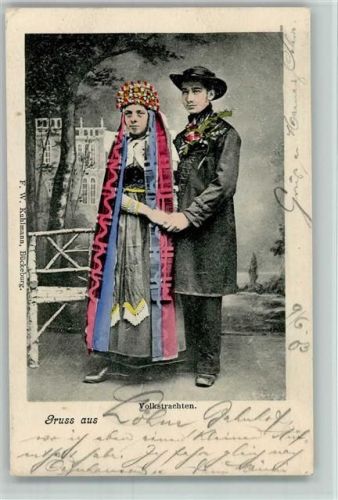 1903 Verlag Kuhlmann 1903 AK Brautpaar?