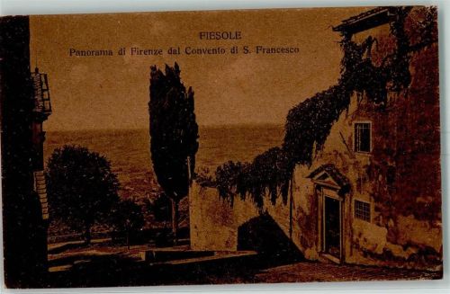 Fiesole Firenze dal Convento di S. Francesco