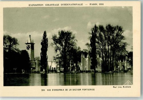 Paris Architekt Raul Lino Exposition Coloniale Internationale 1931 Nr 208 Vue d'Ensemble de la Section Portugaise
