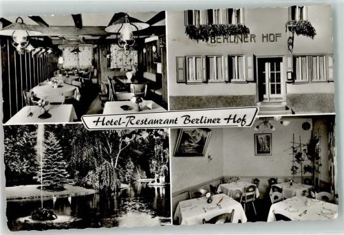 Bad Orb Hotel-Gasthaus Berliner Hof Gaststube