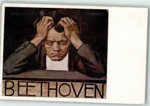 Komponist Verlag BKW 909-1 Beethoven, L. van Künstlerkarte