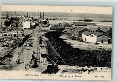 Skikda Philippeville - Hafen Avenue de la Marine