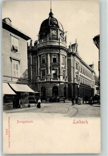 Ljubljana Postgebäude
