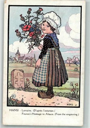 Lothringer Tracht Klatschmohn Holzschuhe P. J. Callais et Cie No. 29