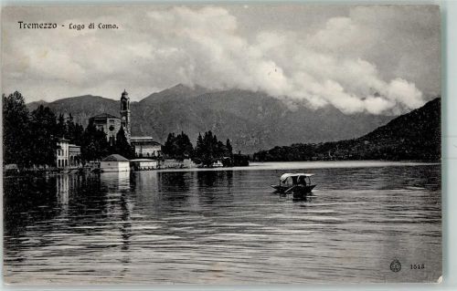 Tremezzo Lago di Como Ruderboot
