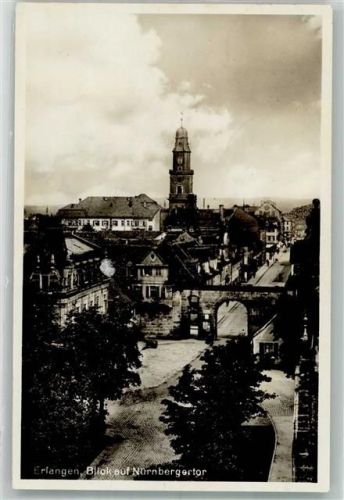 Erlangen 1935 Nürnberger Tor