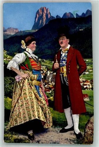 S. Cristina Gardena Tracht Dolomiten