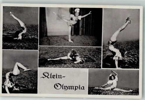Zirkus Klein Olympia Akrobatik Lübecker Lichtdruckanstalt Schmidt & Gebrüder Böttger