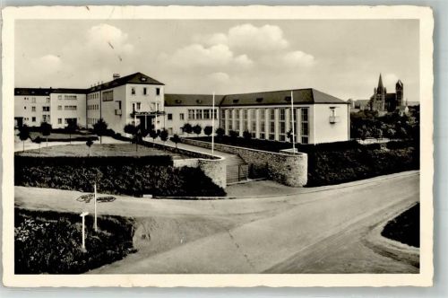 Limburg 1955 Priesterseminar mit Dom