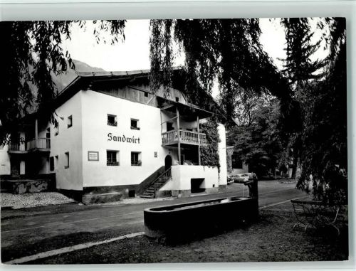 Meran Val Passiria Albergo Sandwirt Stempel Hofer Südtirol