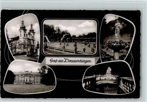 Donaueschingen Stadtkirche Schwimmbad Schloß Innenaufnahme Stadtue