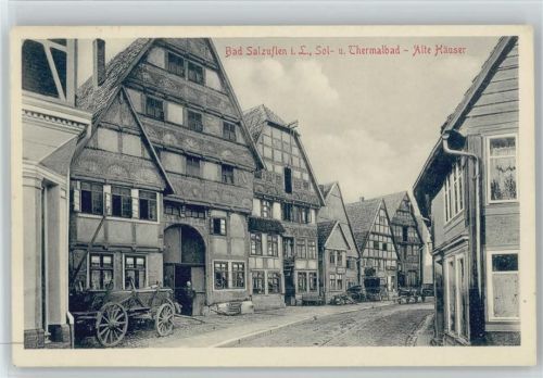 Bad Salzuflen , ex Sammlung Busse Alte Häuser