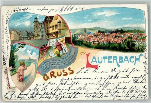 Lauterbach 1899 Verlorener Strumpf Wegweiser Verlag Gustav Mandt