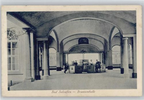 Bad Salzuflen Brunnenhalle Innenaufnahme ex Sammlung Busse