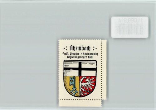 Rheinbach Vignette Wappen Kaffee Hag ca 1920-1940