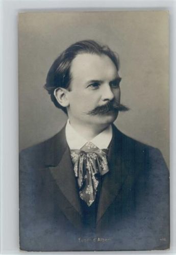 Eugen d Albert Foto AK