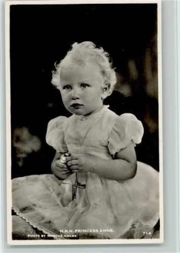 Princess Anne als kleines Kind Foto AK