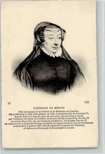 Nr. 13 Catherine de Medicis