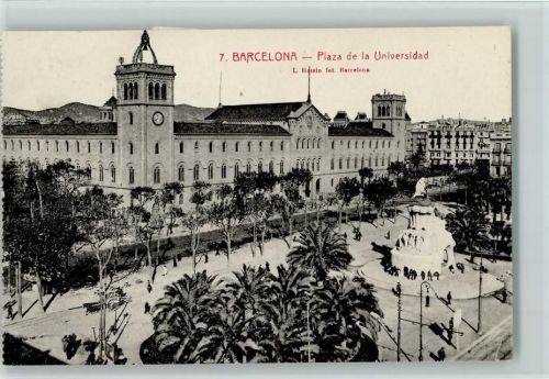 Barcelona Plaza de la Universidad