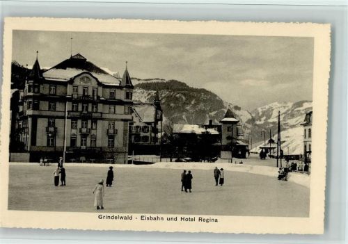 Grindelwald Eisbahn udn Hotel Regina