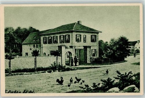 Haus in Borsdorf bei Leipzig indem Liebknecht Zuflucht fand , 100 Jahre Arbeiterbewegung