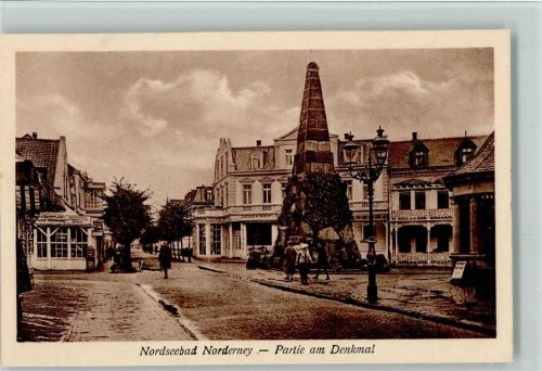 Norderney Partie am Denkmal