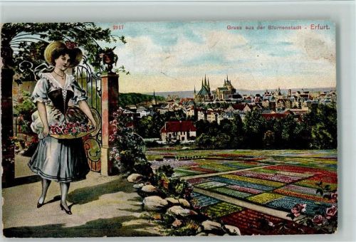 Erfurt 1904 2917 Blumenstadt