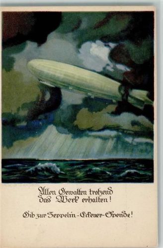Zeppelin Eckener Spende - Erhaltung I