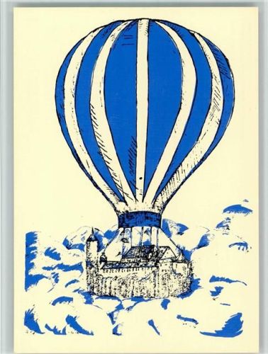 Porrentruy Karte Nr. 266 - 2er schweizer Heissluftballon-Meisterschaft 1981