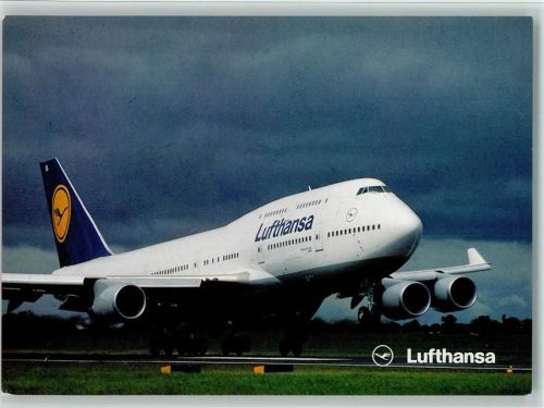 Lufthansa Boing 747-400 beim Starten