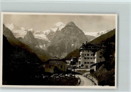 Trafoi 1929 Hotel Posta AK