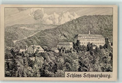 Schwarzburg Schloss Schwarzburg sign