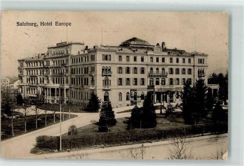 Salzburg 1908 Hotel Europe