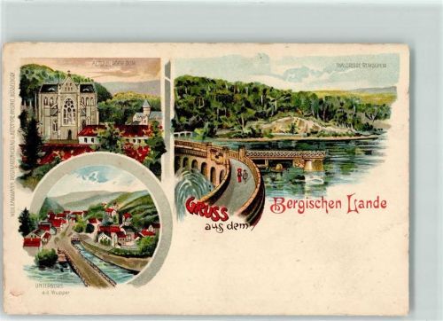 Remscheid Altenberger Dom Unterburg Wupper Talsperre Bergiscches Land