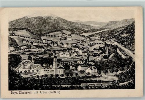 Bayerisch Eisenstein Arber Personenzug Kirche