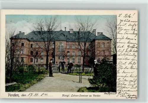 Verden 1904 Königl. Lehrerseminar