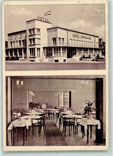 Bad Salzuflen Hotel Luisenhof Foto-AK