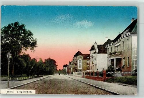 Zerbst 1915 Leopoldstraße