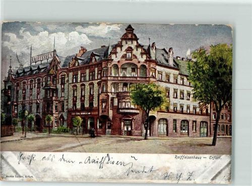 Erfurt 1902 Raiffeisenhaus