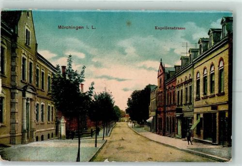Morhange 1916 Kapellenstraße AK