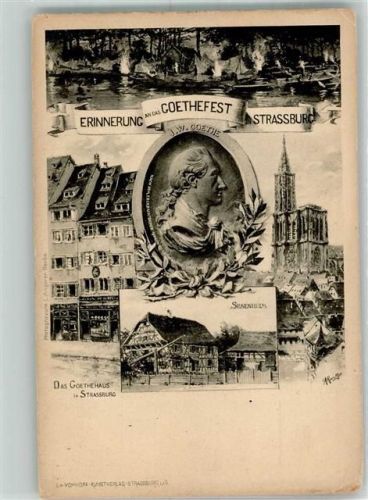 Strasbourg Goethefest Goethehaus Sesenheim