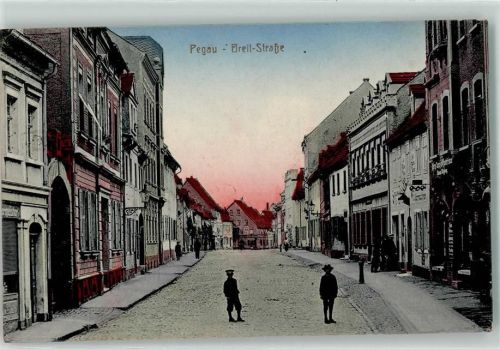 Pegau 1907 Breit-Straße