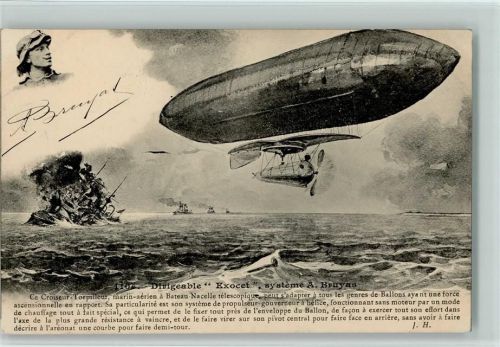 Dirigeable "Exocet" - Militar WK I Zeppelin