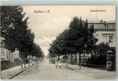 Köthen 1908 Leopoldstraße