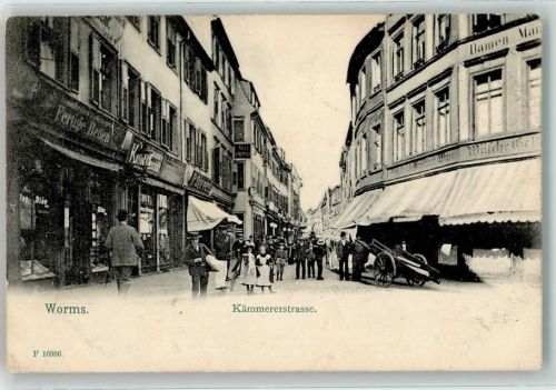 Worms 1914 Kämmererstraße