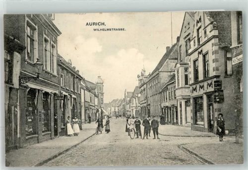 Aurich 1913 Wilhemstraße