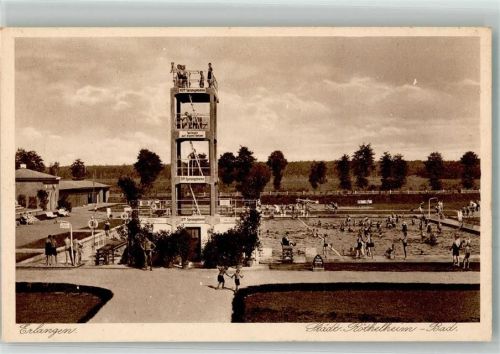 Erlangen Städt. Röthelheim Bad
