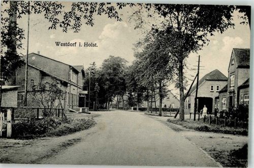 26427 W2943 Westdorf , Kr Norden - Gasthaus zur Hoffnung Burger-Chaussee