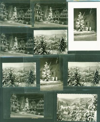 Dettenhausen Lot mit 30 Fotos Originale aus dem Archiv eines Ansichtskartenverlages einige mehrfach