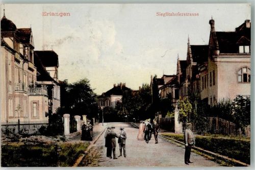 Erlangen Sieglitzhoferstraße Villen